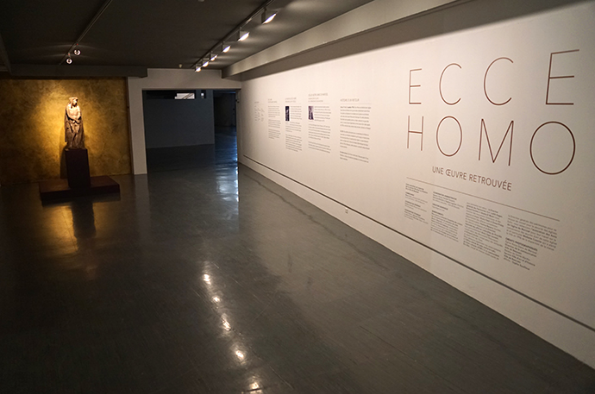Image presenting the project Ecce Homo<br>Une œuvre retrouvée